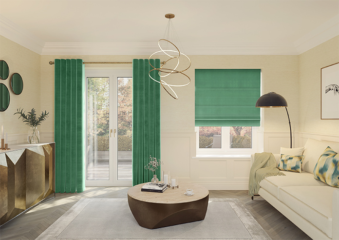 Ultra Luxe Velvet, Jade - Made to Measure Curtains - Image 14
